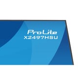 iiyama ProLite X2497HSU-B1, LED-Monitor 60.5 cm (23.8 Zoll), schwarz (matt), FullHD, IPS, HDMI, DP, USB-Hub, Lautsprecher, 120Hz Panel