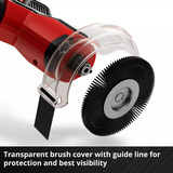 EINHELL Power X-Change Akku-Fugenreiniger GE-CC 18/110 Li E-Solo, 18Volt rot/schwarz, ohne Akku und Ladegerät