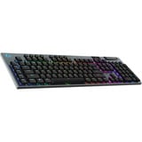 Logitech G915 X LIGHTSPEED, Gaming-Tastatur schwarz, DE-Layout, GL Clicky