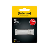 Intenso Jet Line 256 GB, USB-Stick aluminium