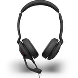 Jabra Evolve2 30 SE, Headset schwarz, Microsoft Teams-Version, USB-C und USB-A, Stereo