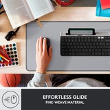 Logitech Desk Mat Studio, Mauspad grau