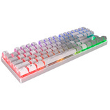 CHERRY XTRFY MX 8.2 TKL Wireless, Gaming-Tastatur weiß/grau, DE-Layout, Cherry MX2A Red