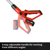 EINHELL Power X-Change Akku-Multifunktions-Werkzeug GE-HC 18 Li T, 18Volt, Hochentaster rot, ohne Akku und Ladegerät