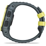 Garmin Instinct E, Smartwatch dunkelgrau/limette, 40 mm, Silikon-Armband