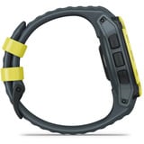 Garmin Instinct E, Smartwatch dunkelgrau/limette, 40 mm, Silikon-Armband