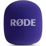 Rode Microphones Interview GO , Mikrofon lila, Adapter