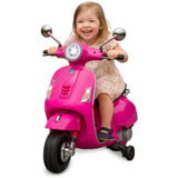Jamara Ride-on Vespa GTS 125, Kinderfahrzeug pink, Lithium-Ionen-Akku