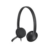 Logitech Stereo Headset H340 schwarz, Retail