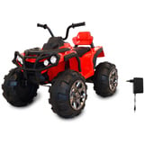 Jamara Ride-on Quad Protector, Kinderfahrzeug rot, 12V