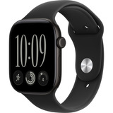 Apple Watch Series 12, Smartwatch schwarz, Aluminium, 46 mm, Sportarmband schwarz S/M