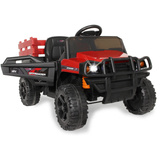 Jamara Ride-on Offroader Bufalo, Kinderfahrzeug rot, 12V