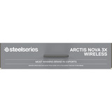 SteelSeries Arctis Nova 3X Wireless Aqua, Gaming-Headset hellblau, Für Xbox, Bluetooth, WiFi, Mobile App Control