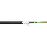 Digitus Verlegekabel A/I-DQ(ZN)BH 9/125µ OS2 24F Dca schwarz, 1 Meter