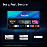 Hisense 85E7S PRO Hi-QLED-Fernseher 215 cm (85 Zoll), schwarz/dunkelgrau, UltraHD/4K, Free-Sync-Premium, 144Hz Panel