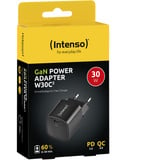 Intenso Power Adapter W30C² GaN, Ladegerät schwarz, 30 Watt
