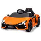 Jamara Ride-on Lamborghini Revuelto 2,4GHz, Kinderfahrzeug orange, Fernsteuerung, Lithium-Ionen-Akku