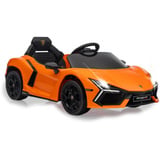 Jamara Ride-on Lamborghini Revuelto 2,4GHz, Kinderfahrzeug orange, Fernsteuerung, Lithium-Ionen-Akku