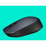 Logitech M170 Wireless, Maus grau, für Links- und Rechtshänder, PC/Mac