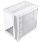 Silentware View A-RGB , Tower-Gehäuse weiß, Tempered Glass x2