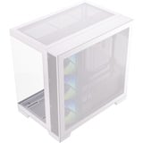 Silentware View A-RGB , Tower-Gehäuse weiß, Tempered Glass x2