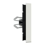 Merten Wippe mit Symbolfenster rechteckig, Kontrollschalter- und Taster-Einsatz, Typ 432819 weiß (glänzend), Retail