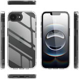 Nevox StyleShell SHOCKFlex, Handyhülle transparent, iPhone 17e/16e