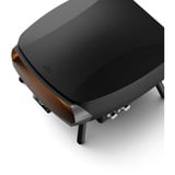 Witt Pizzaofen Etna Rotante Control 16"  schwarz (matt), für Pizzen bis ca. Ø 40cm, rotierender Pizzastein