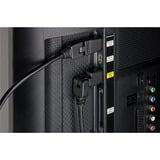goobay High-Speed-HDMI 360° Kabel schwarz/gold, mit Ethernet, 2 m