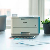 Brother HL-L8230CDW, LED-Drucker grau/hellgrau, USB, WLAN, Duplex (Druck)