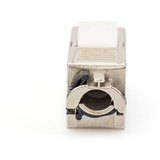 Digitus Cat.6a Keystone-Modul, geschirmt silber, 4 Stück, mit intelligentem Kabelmanager