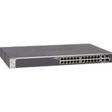 Netgear 24-Port Gigabit Smart Switch GS728TX grau, inkl. 1 Jahres Abonnement von Insight