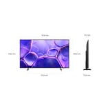 Samsung GU43U8079F, LED-Fernseher 108 cm (43 Zoll), schwarz, UltraHD/4K, WLAN, Bluetooth, HDR10+