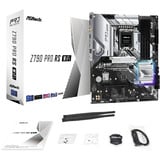 ASRock Z790 PRO RS WIFI, Mainboard silber/schwarz