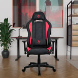 Arozzi Torretta SuperSoft, Gaming-Stuhl schwarz/rot, Black - Red