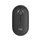 Logitech Pebble Mouse 2 M350s, Maus graphit, Bluetooth, für Windows/macOS/iPadOS/Android/ChromeOS/Linux