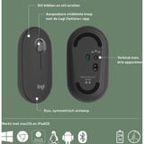 Logitech Pebble Mouse 2 M350s, Maus graphit, Bluetooth, für Windows/macOS/iPadOS/Android/ChromeOS/Linux