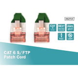 Digitus Patchkabel CAT 6 S/FTP 3m grün, 3 Meter