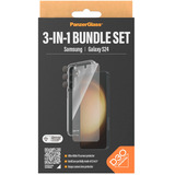 PanzerGlass 3-in-1 Schutz Set transparent, Samsung Galaxy S24, EasyAligner
