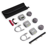Rode Microphones Wireless GO (Gen 3), Mikrofon grau