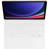 Samsung Book Cover Keyboard, Tablethülle weiß, Samsung Galaxy Tab S9 | S9 FE | S10 FE | S10 Lite