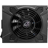 ASRock Phantom Gaming PG-1300G, PC-Netzteil schwarz, 2x 12-Pin High Power GPU, 6x PCIe, Kabelmanagement, 1300 Watt