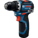 Bosch Professional Akku-Bohrschrauber GSR 12V-32 Professional, 12Volt blau/schwarz, 2x Li-Ionen Akku 2,0Ah, 24-teiliges Zubehör-Set, Werkzeugtasche