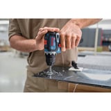 Bosch Professional Akku-Bohrschrauber GSR 12V-32 Professional, 12Volt blau/schwarz, 2x Li-Ionen Akku 2,0Ah, 24-teiliges Zubehör-Set, Werkzeugtasche
