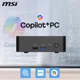 MSI Cubi NUC AI+ 3MG-007DE, Mini-PC schwarz, Windows 11 Pro