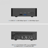 MSI Cubi NUC AI+ 3MG-007DE, Mini-PC schwarz, Windows 11 Pro