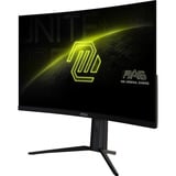 MSI MAG 321CUPDFDE, Gaming-Monitor 80 cm (31.5 Zoll), schwarz, UltraHD/4K, Rapid-VA, Curved, Dual-Mode 160/320 Hz, USB-C, 320Hz Panel