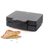 Wilfa Sandwichmaker Easy Melt P SAM1B-1000P schwarz, 1.000 Watt