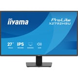 iiyama Prolite X2792HSU-B1, LED-Monitor 68.6 cm (27 Zoll), schwarz (matt), FullHD, IPS, HDMI, DP, USB-Hub, 120Hz Panel