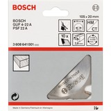 Bosch Professional Schlitzfräser Ø 105mm x 20mm, 10Z für Schattenfugenfräse GUF 4-22 A und PSF 22 A